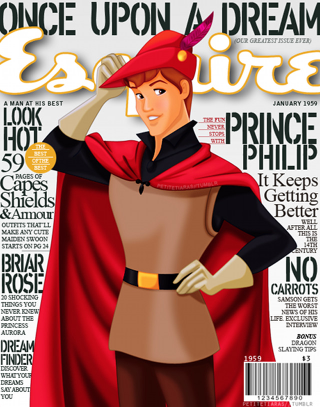 Illustration for article titled Disney princes grace the covers of men's magazines